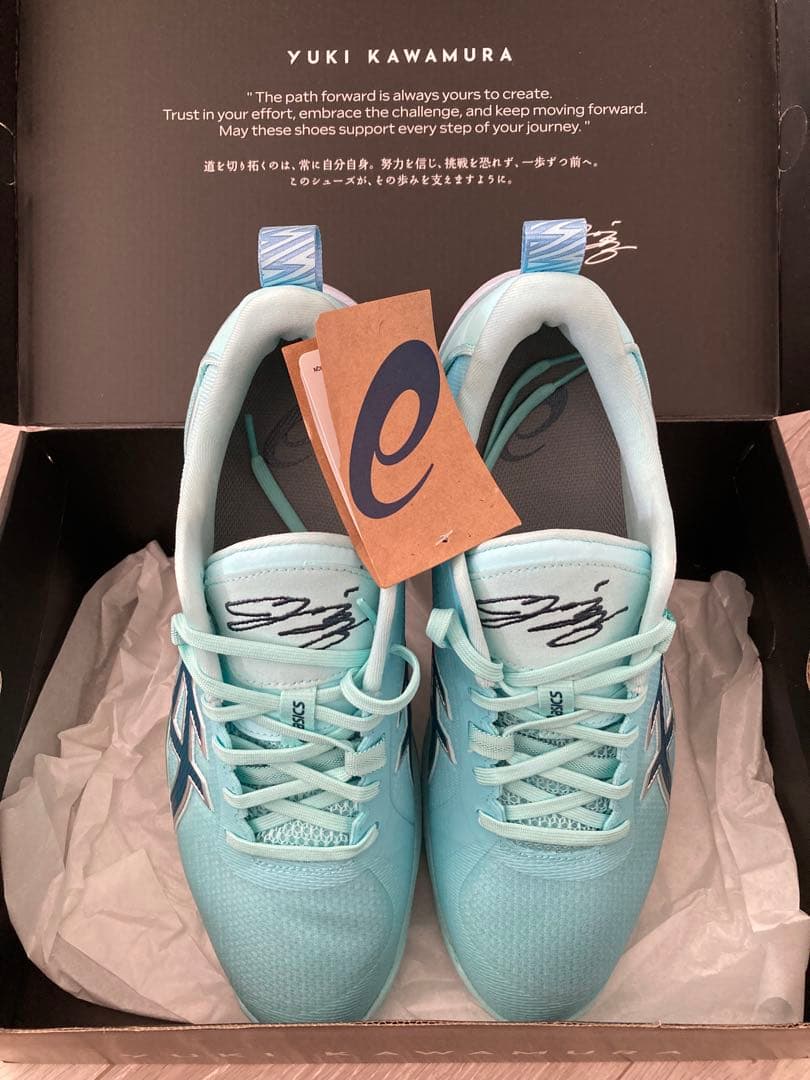 Asics Swiftace Yuki Blue 28.5 新品　バッシュ