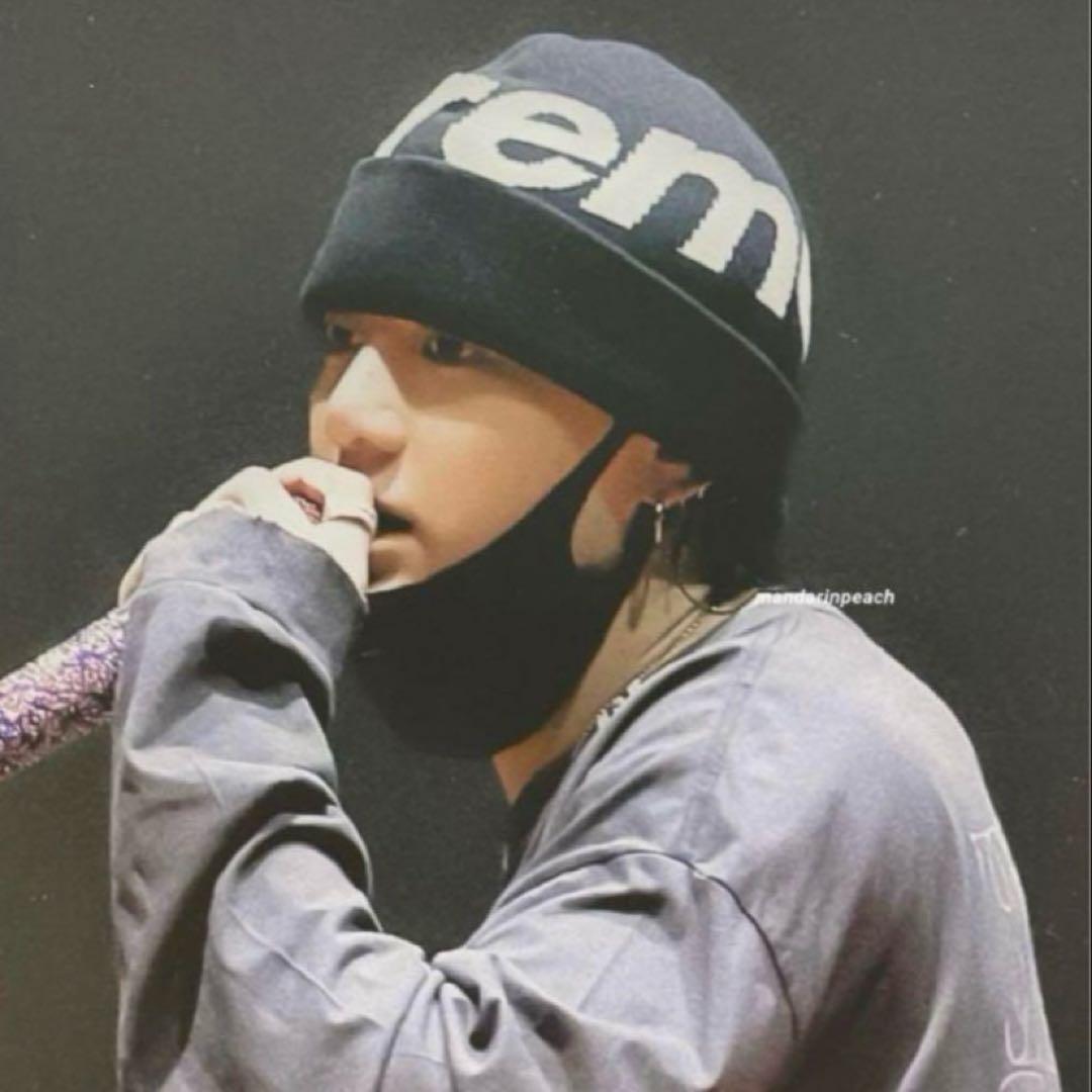 【新品】 Supreme 25FW Big Logo Beanie 黒