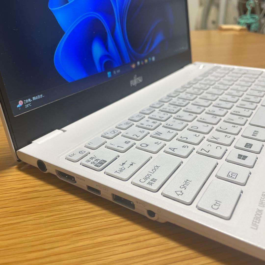 訳あり格安！富士通 LIFEBOOK UH55 Office2021付でお得！