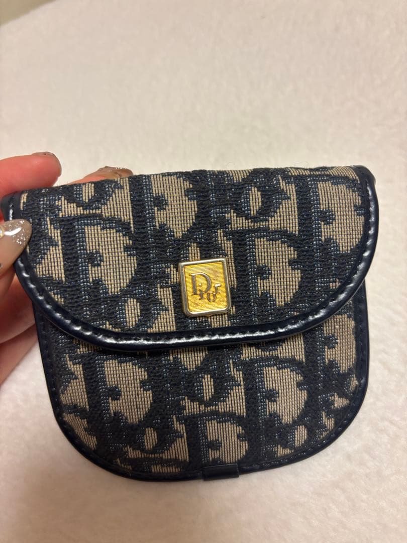 Dior クリスチャンディオール ケース トロッター ビンテージ 小銭入れ