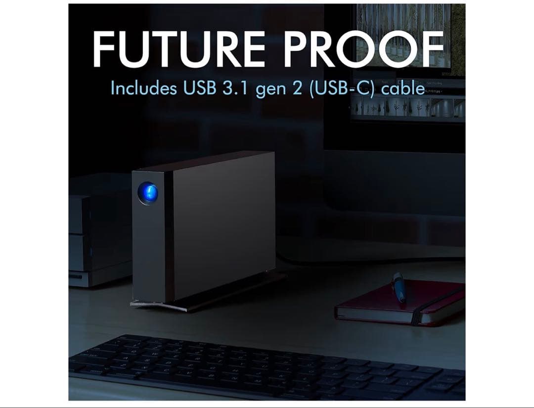 LaCie d2 Professional 外付けHDD 24TB USB-C