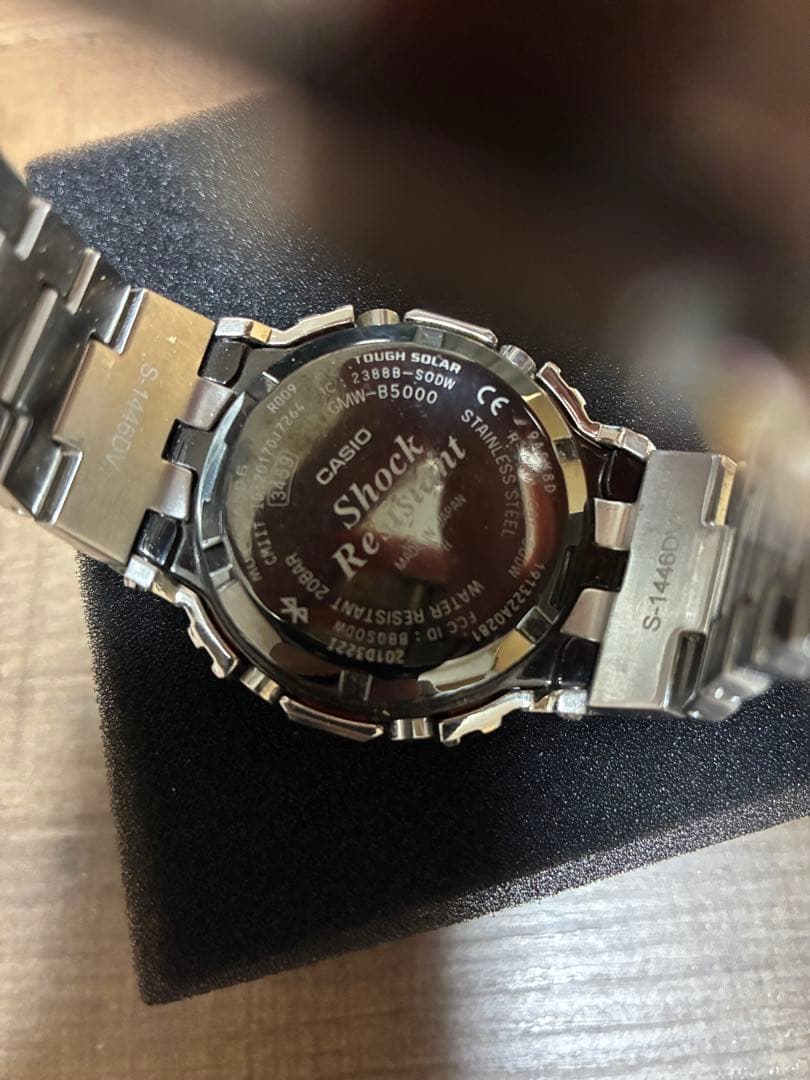時計 G-SHOCK GMW-B5000D-1JF silver