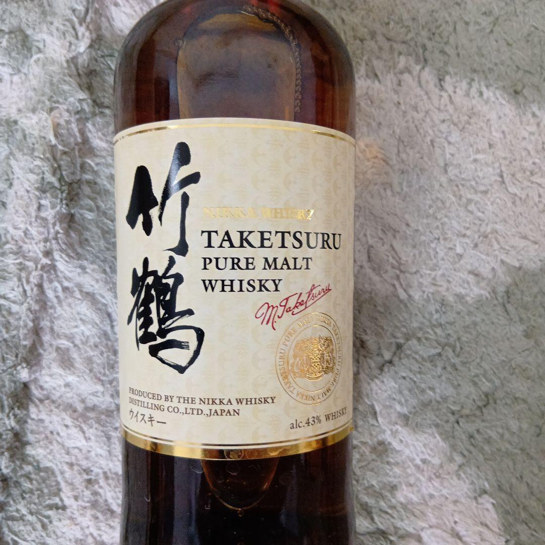 今だけ値引き！竹鶴 ピュアモルトウイスキー 43%