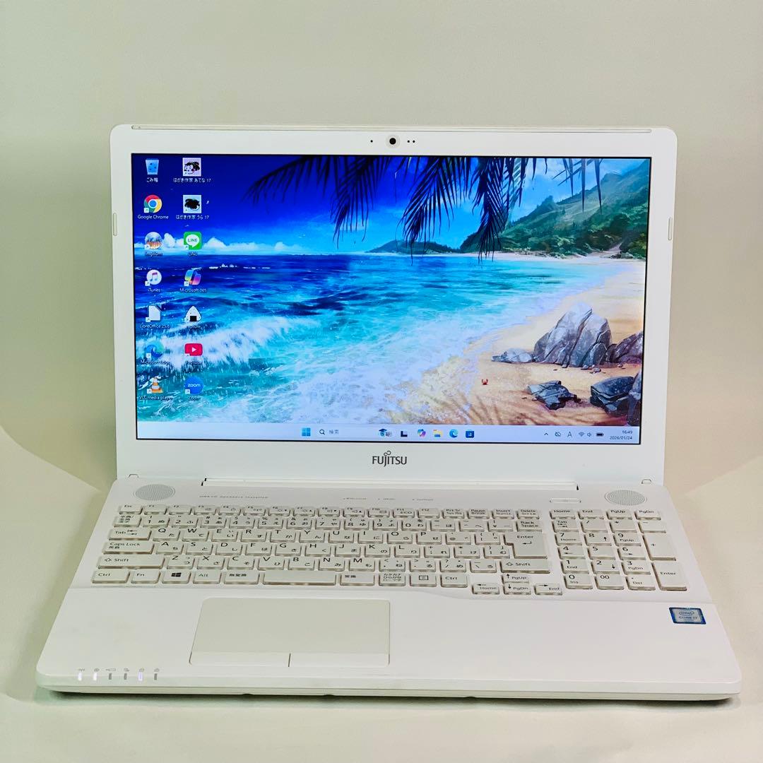 Core i7✨SSD1TB✨32GB✨カメラ✨オフィス✨富士通✨ノートパソコン