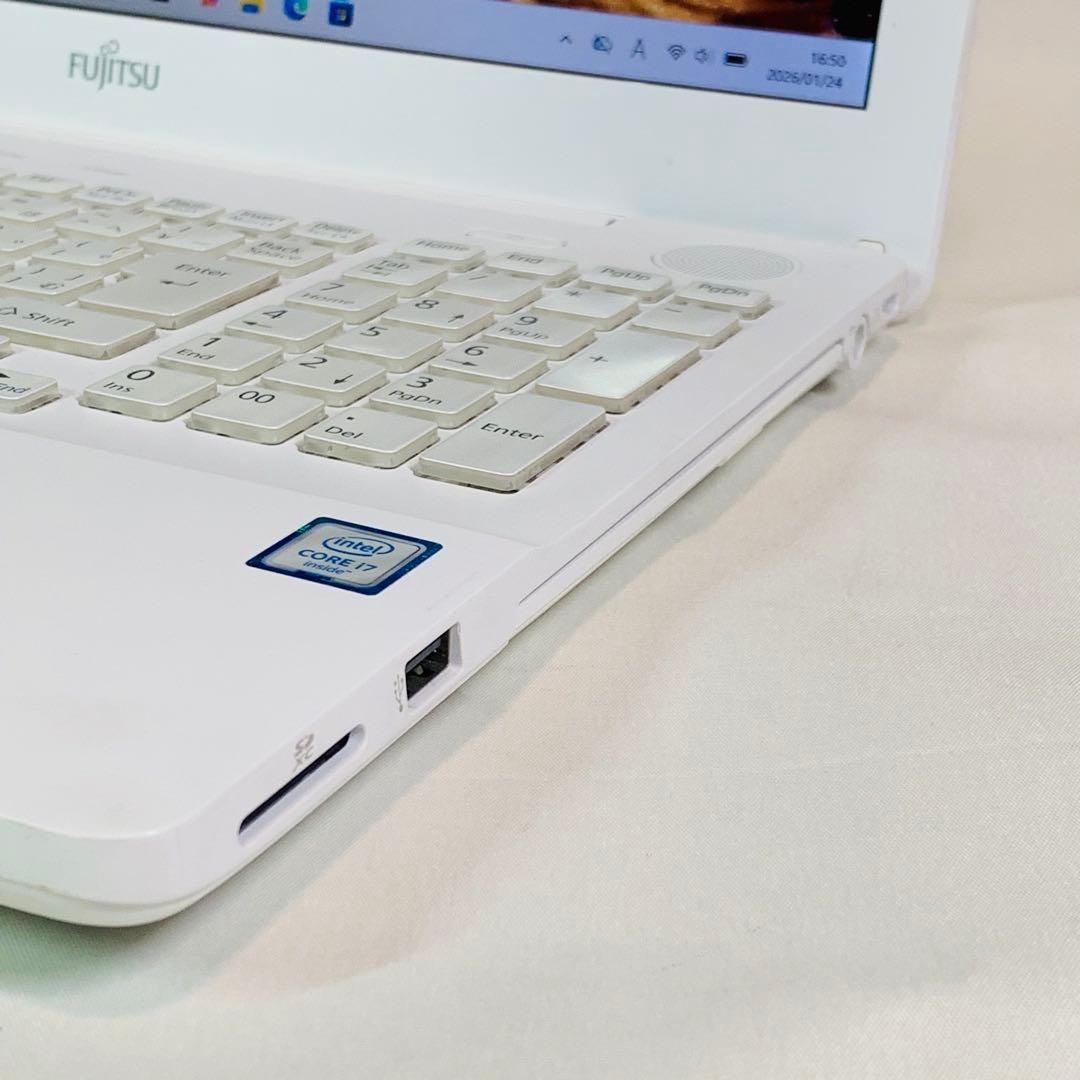 Core i7✨SSD1TB✨32GB✨カメラ✨オフィス✨富士通✨ノートパソコン