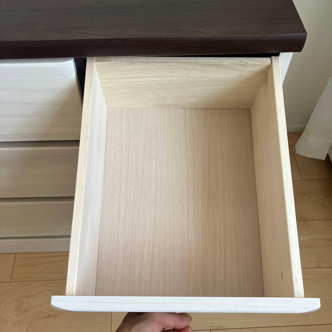 チェスト 木製 ローチェスト 衣類収納 幅100cm 3段 日本製 国産