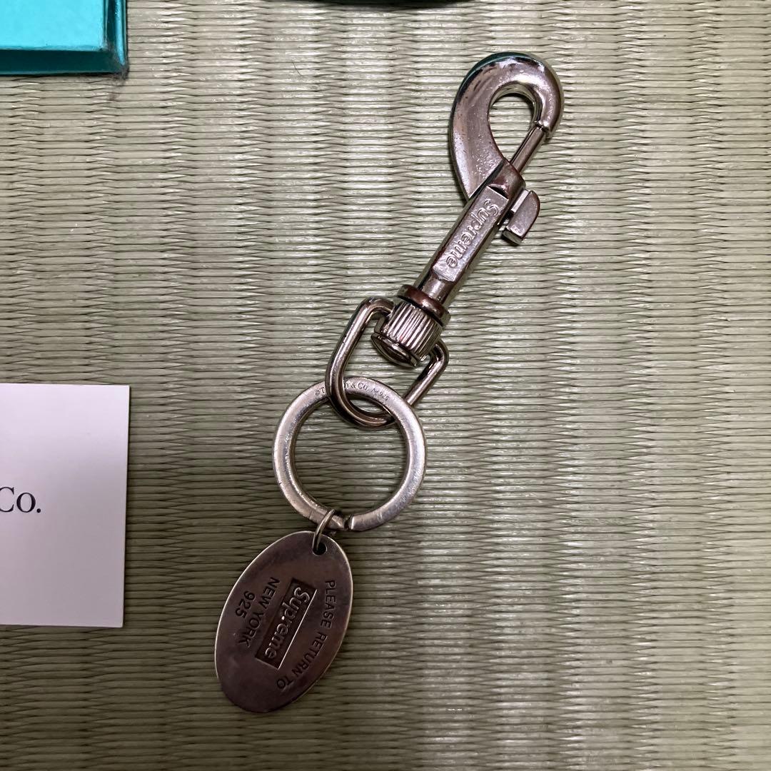 ティファニー　シュプリーム　キーリング