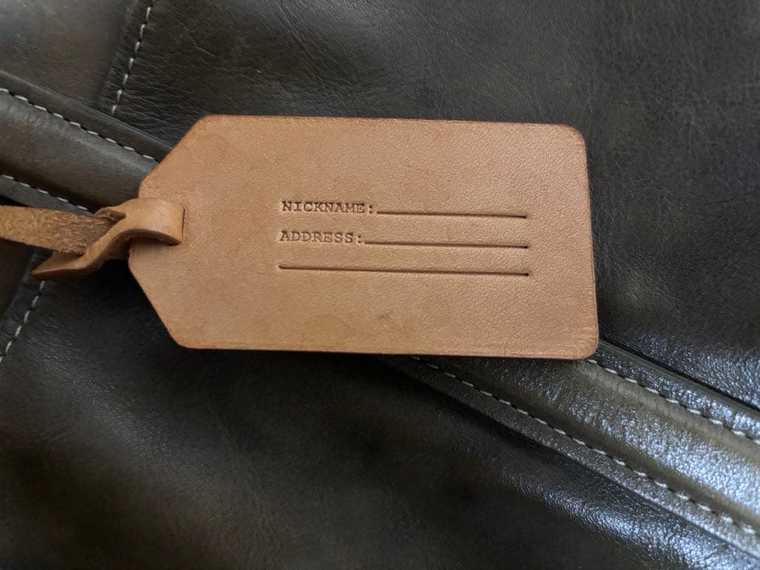 aniary 日本製 レザーボストンバッグ 本革 2WAY