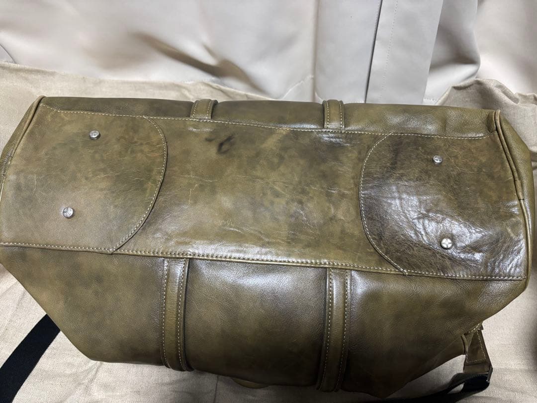 aniary 日本製 レザーボストンバッグ 本革 2WAY