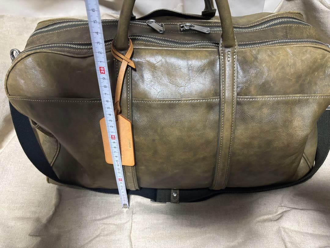 aniary 日本製 レザーボストンバッグ 本革 2WAY