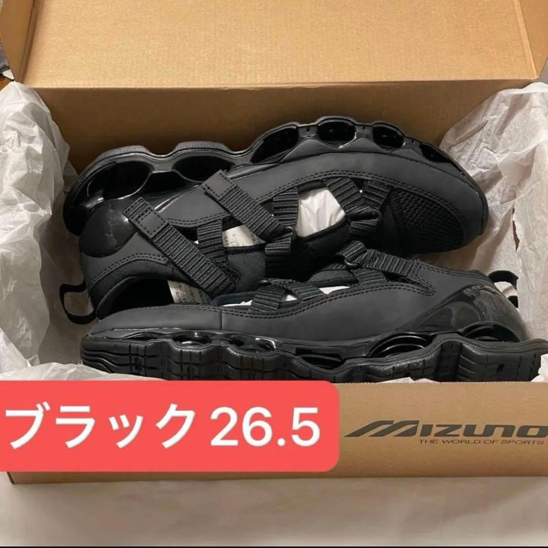 ミズノ WAVE PROPHECY STRAP ブラック 26.5cm