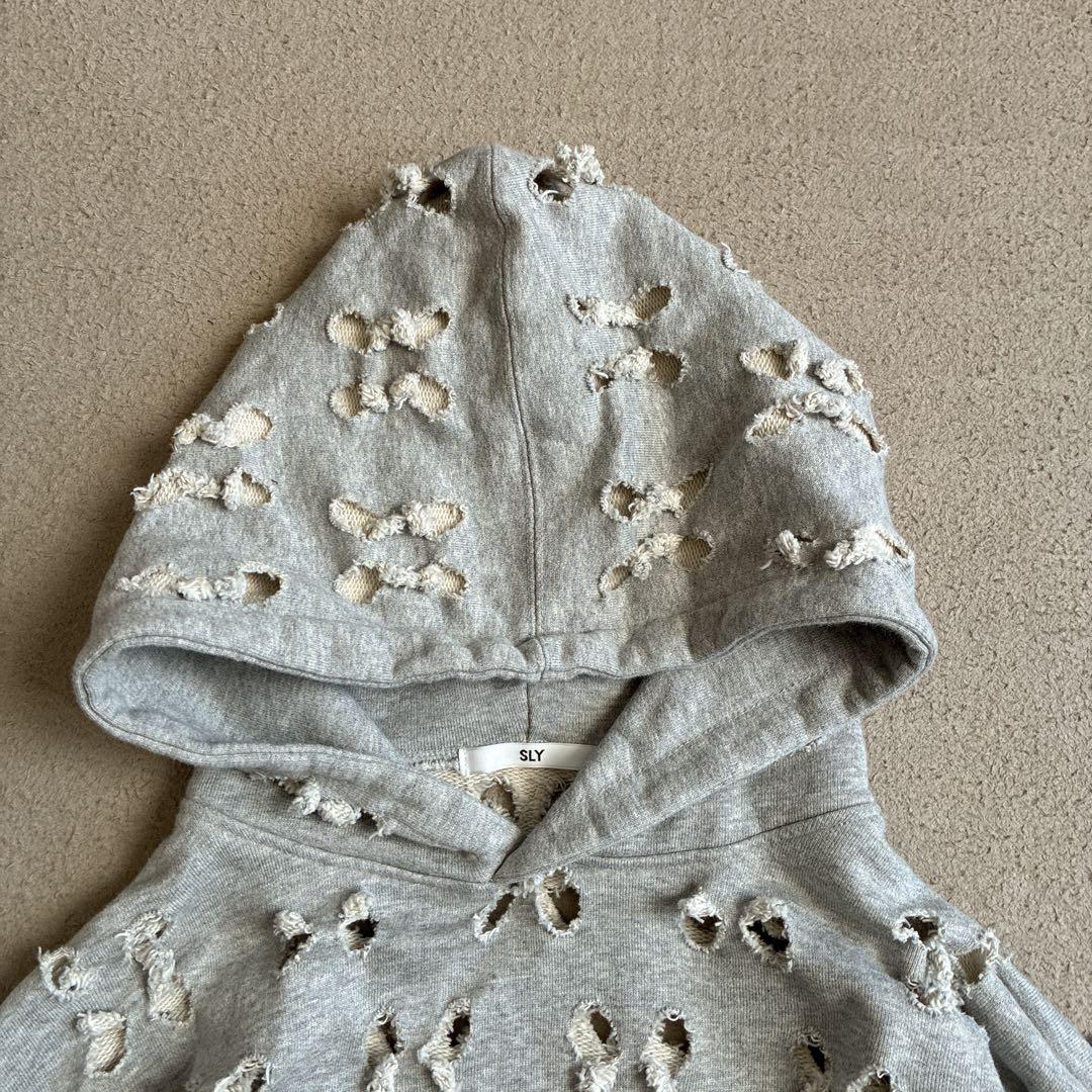 SLY NOTCH SW HOODIE パーカー フリーサイズ