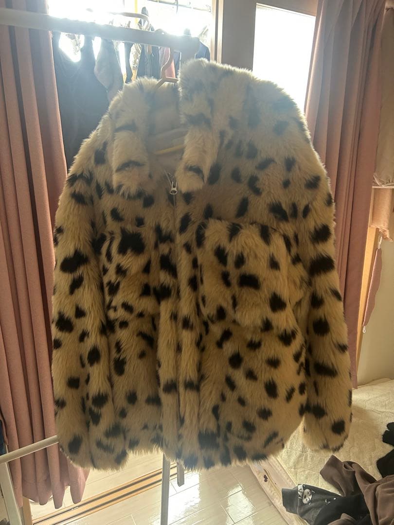 Sea Room lynn ヒョウ柄ファーコート