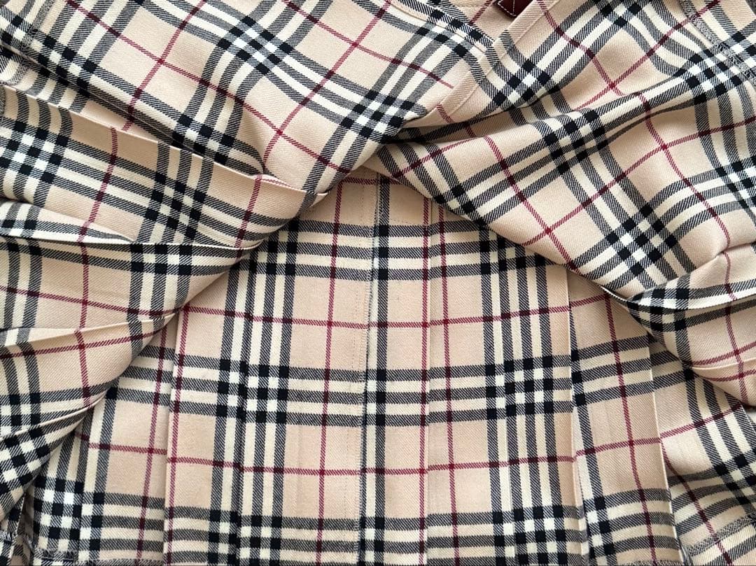 バーバリー　 プリーツミニスカート　36サイズ