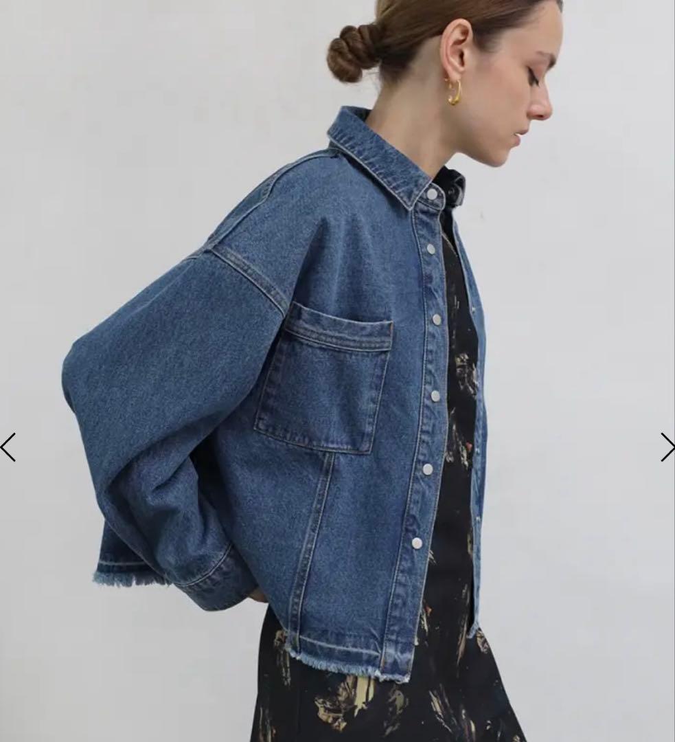 新品　aga 定価¥1万8000円　カットオフデニムジャケット　スコットクラブ