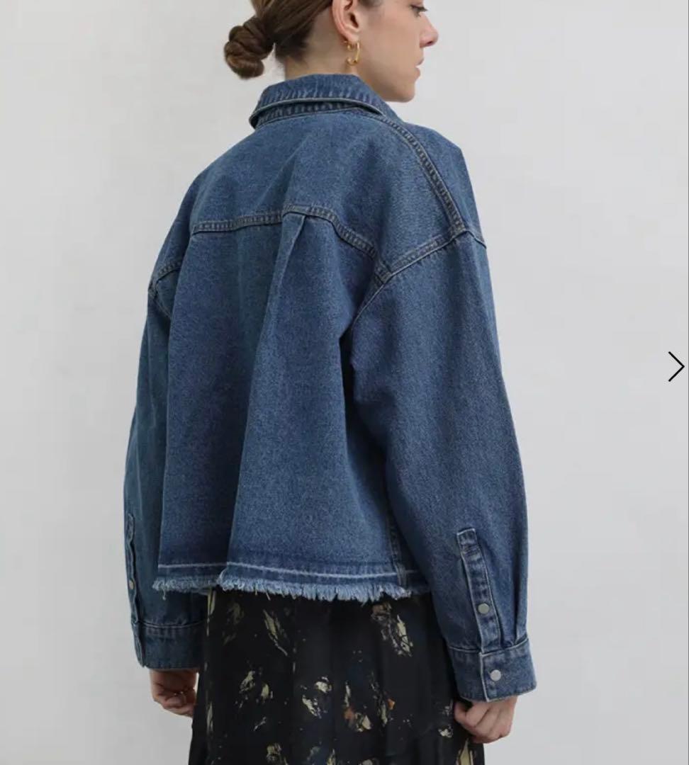 新品　aga 定価¥1万8000円　カットオフデニムジャケット　スコットクラブ