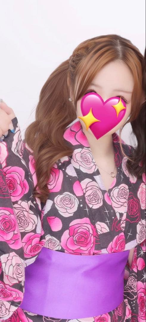 【8/2まで】薔薇 モダン 浴衣 着物 ピンク ギャル 帯付き