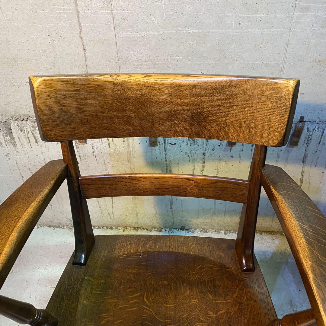 【美品】柏木工 ダイニング アーム　チェア WILDERNESS ウィルダネス③