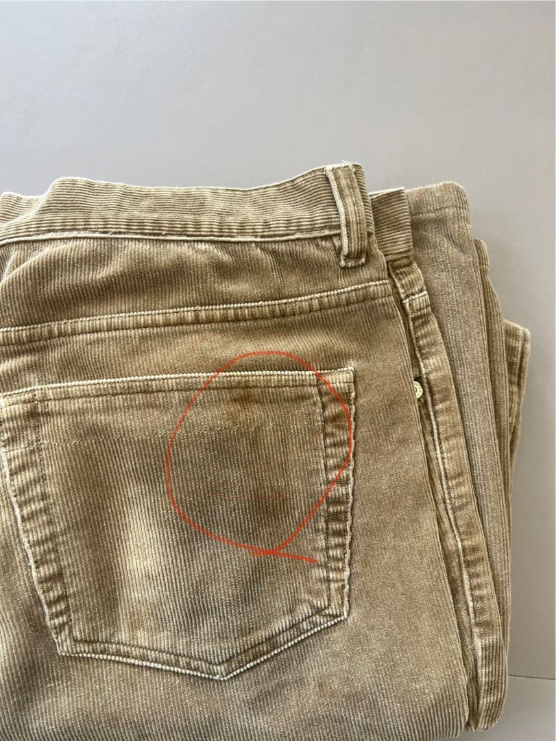 DRIES VAN NOTENコーデュロイパンツ