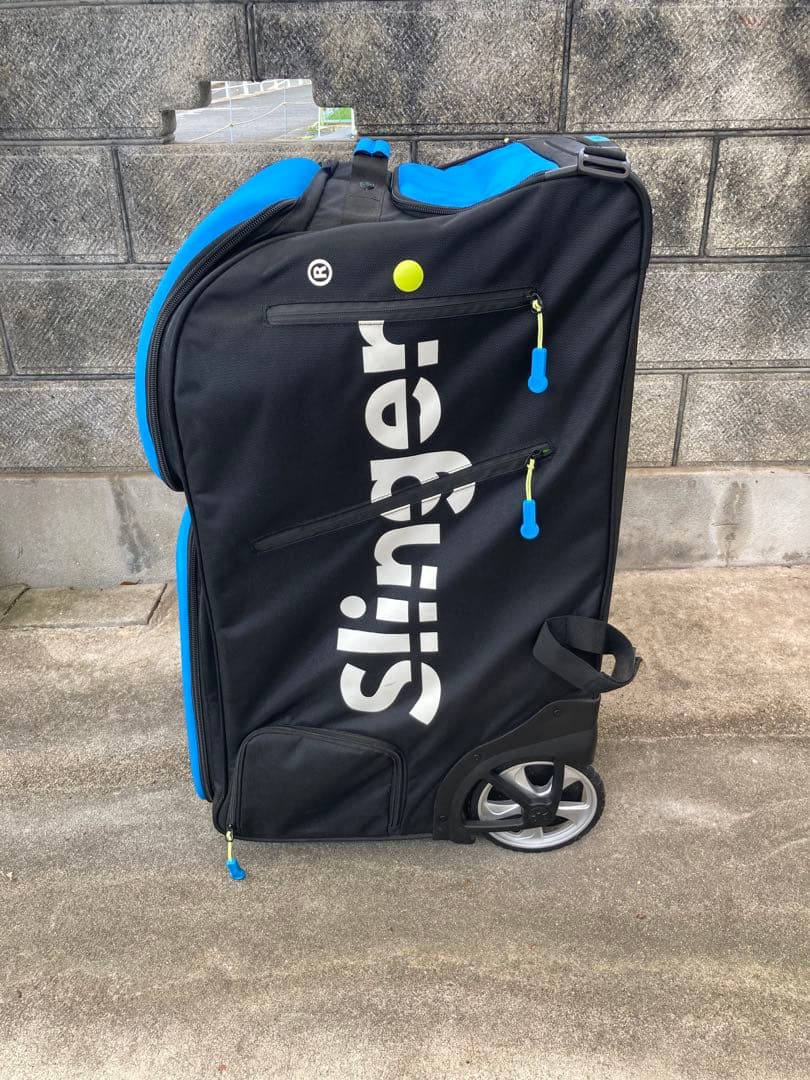 Slinger スリンガーバック 硬式テニス球出し機 予備バッテリー付き