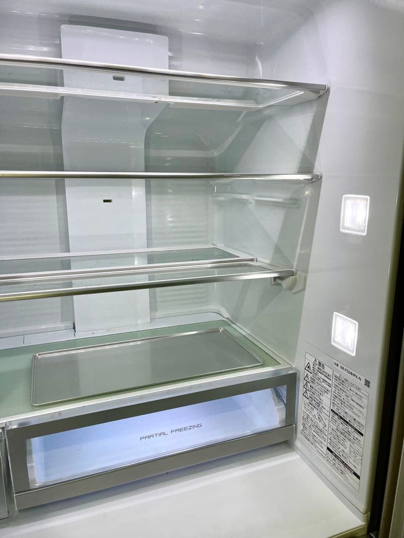 2019年製 500L パナソニック 6ドア冷凍冷蔵庫 NR-F504HPX-N