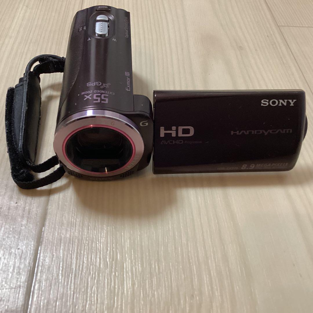 SONY HDR-CX270V 中古、おまけ付き、値下げ(再々)