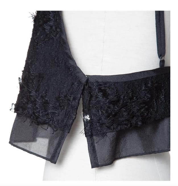 【CHIEKO+】jacquard bustierビスチェ　サイズ３８