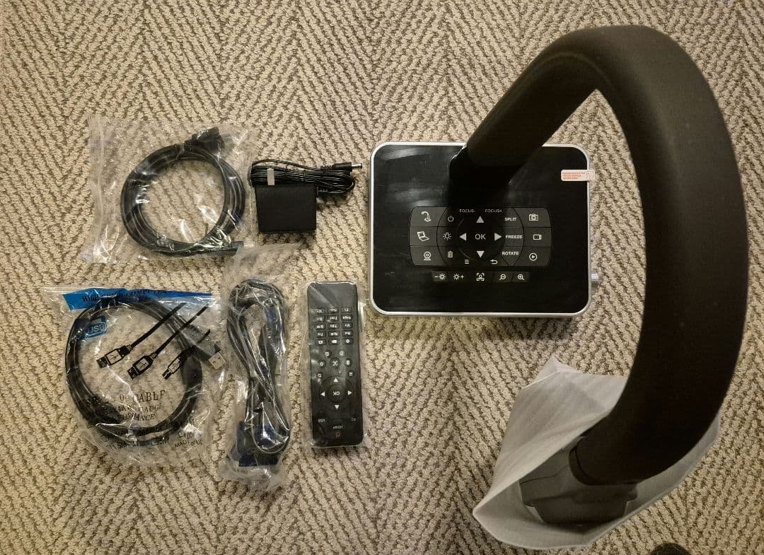 【新品】書画カメラ KASDON SH-8800 フルHD 24倍光学ズーム