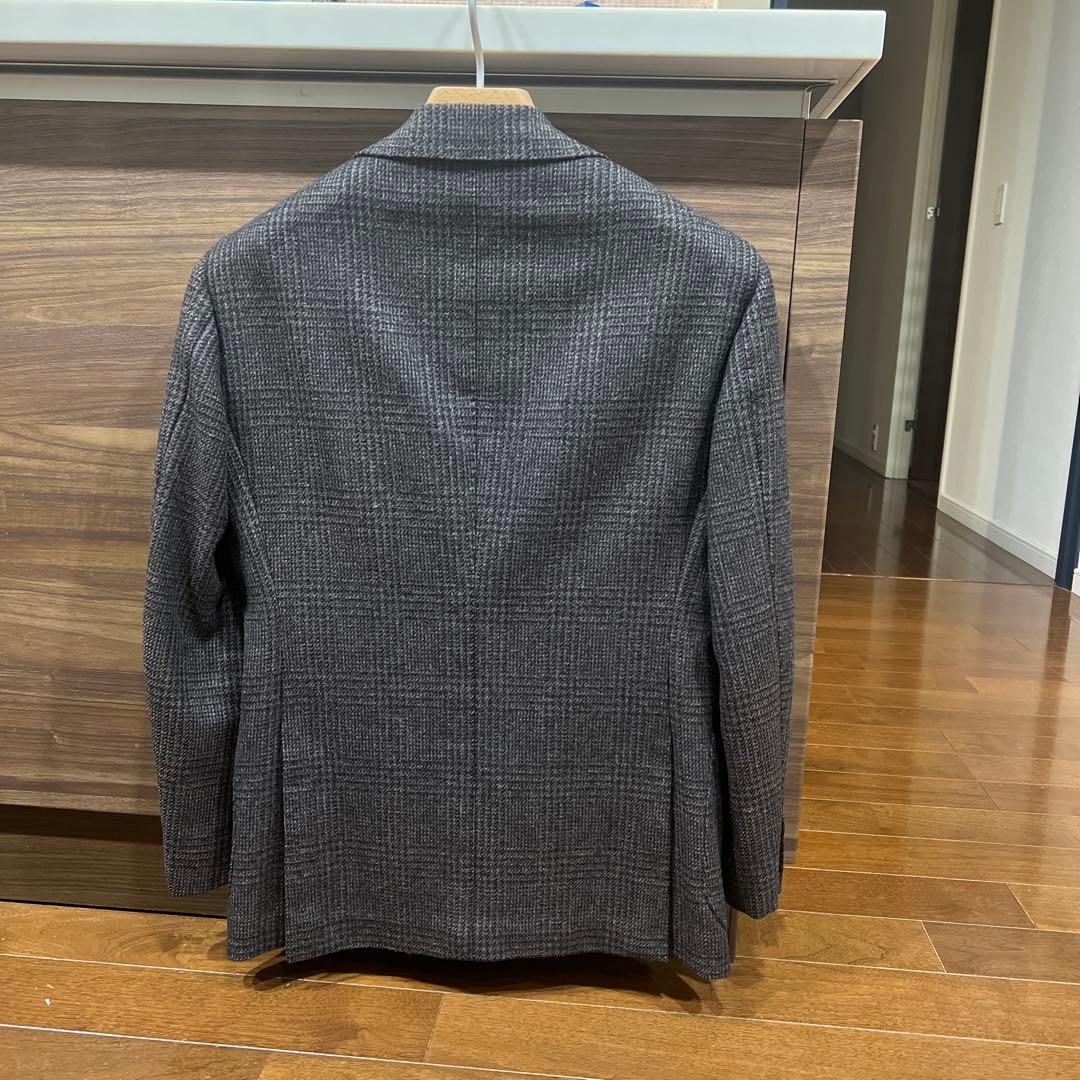 RING JACKET ジャケット グレー　ツイード