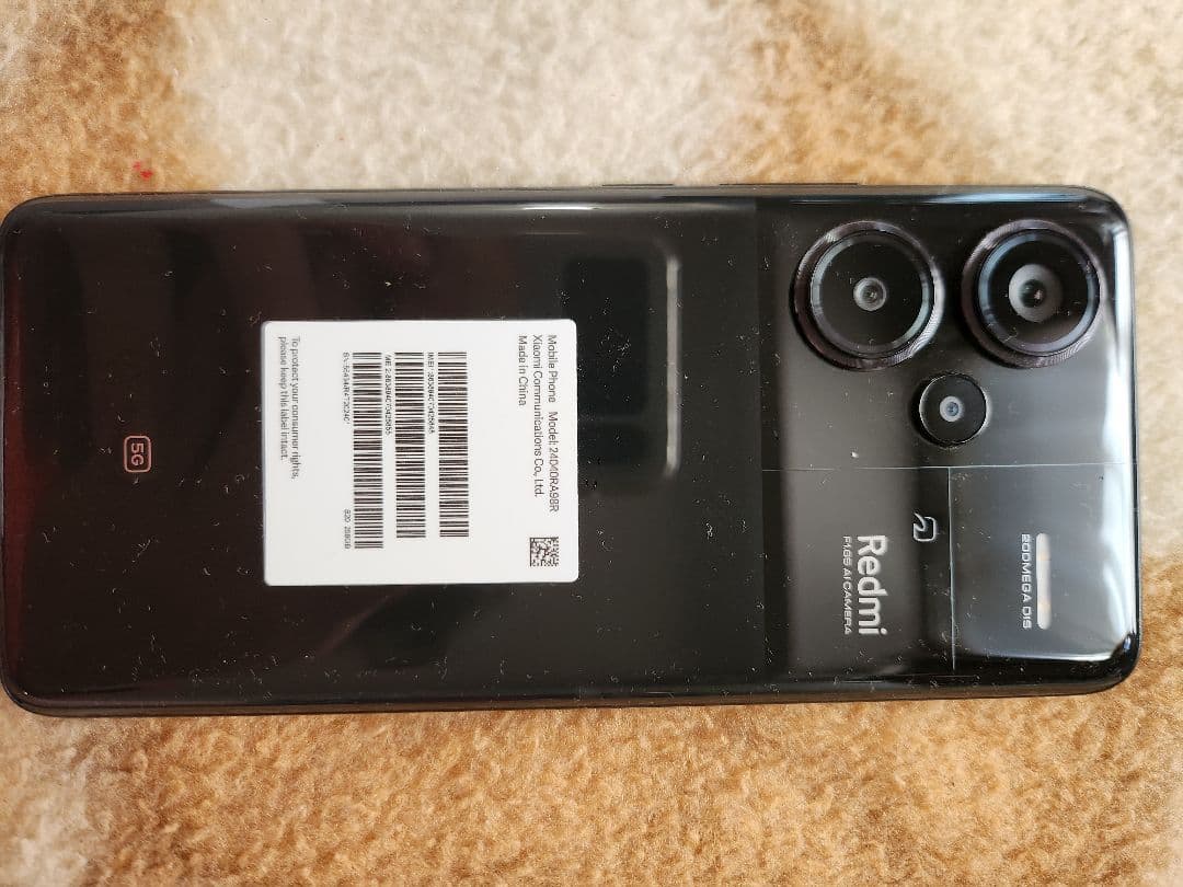 T-mo Redmi Note 13 Pro+ 5G 256GB ブラック