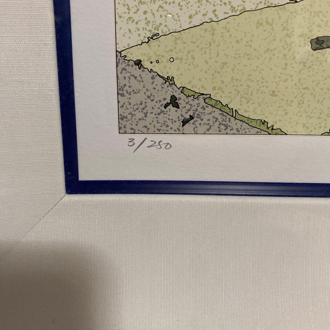 や*ん様 【希少 美品】 鈴木英人 「きみの季節」 3/250 直筆サイン入り