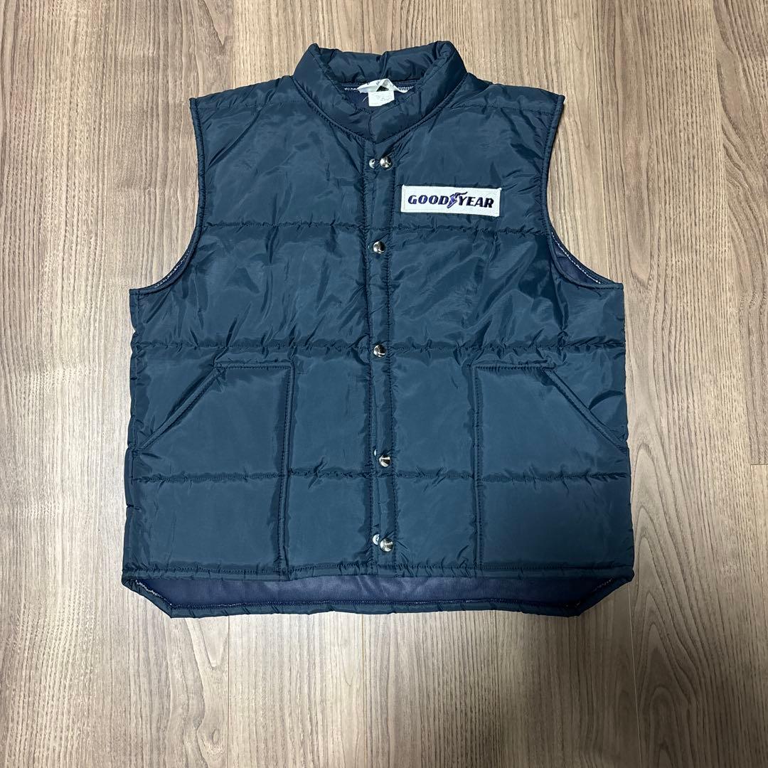 GOODYEAR ダウンベスト レースアパレル
