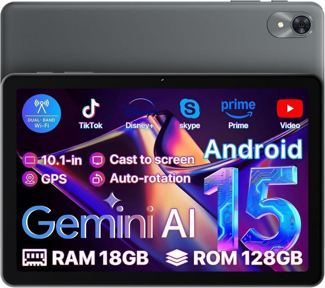 タブレット❤️Android 15 Gemini AI タブレット 10インチ