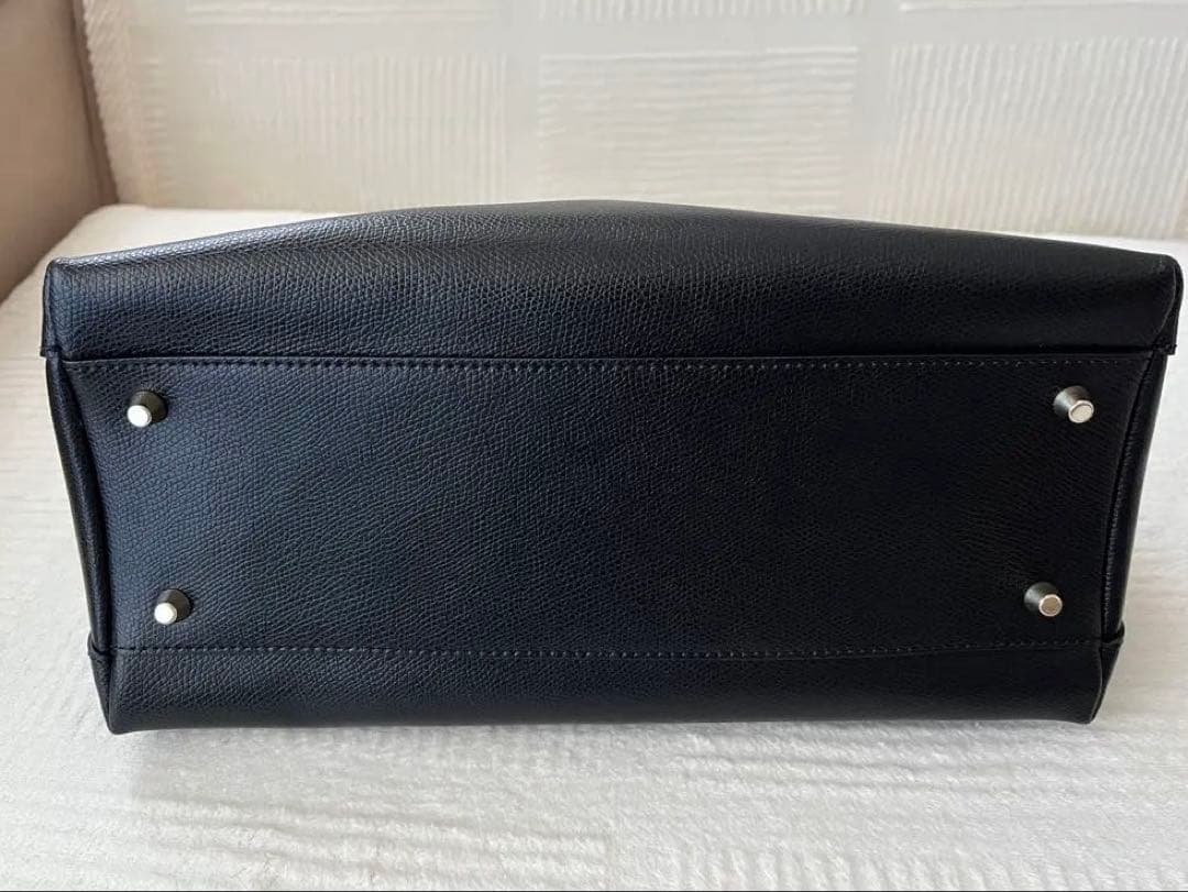 FURLA パイパー　ブラック ハンドバッグ