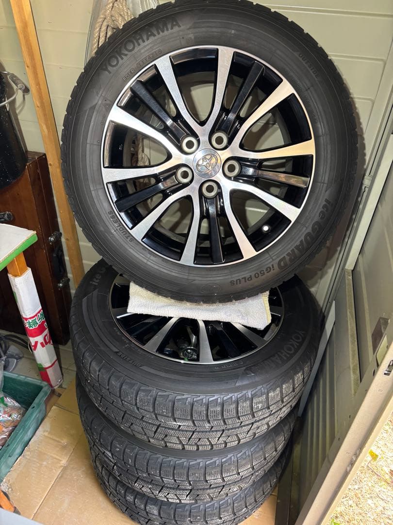 エスティマ 純正アルミ スタッドレス ice GUARD 215/60R17