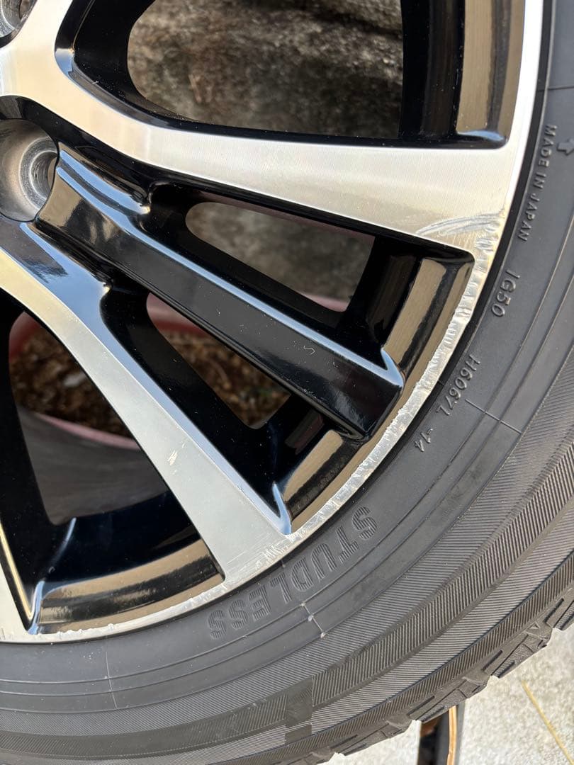 エスティマ 純正アルミ スタッドレス ice GUARD 215/60R17