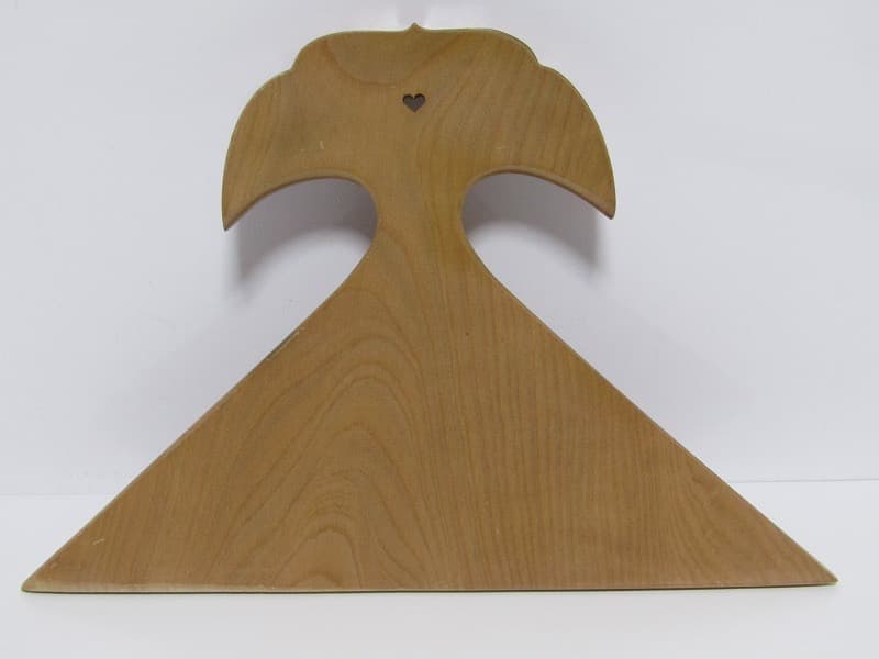 薩摩琵琶 撥 バチ 開き24.8cm 縦16.5cm