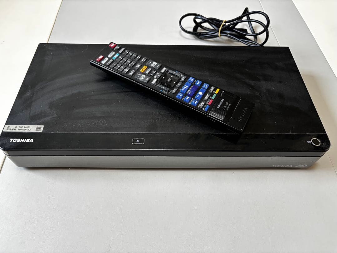 【ジャンク】TOSHIBA / 東芝 REGZAタイムシフト DBR-M4008