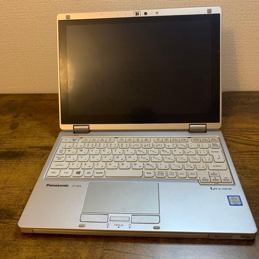 Panasonic レッツノートノート CF-RZ6 充電器付き