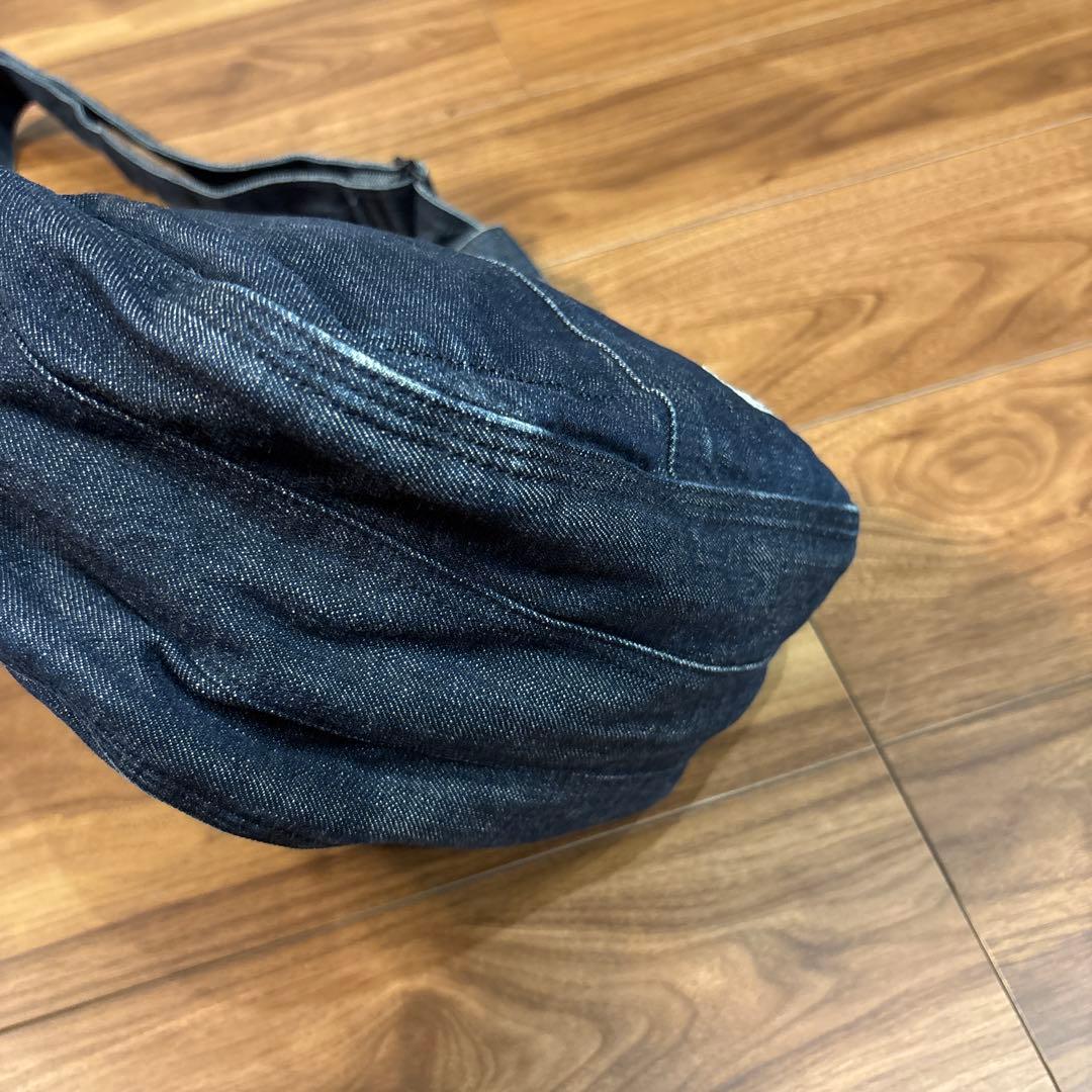 【美品】PORTER ポーター デニムキャンパス ショルダーバッグ リーバイス