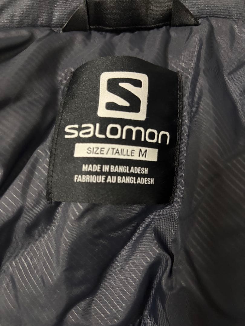 Salomon スキーウェアセット ネイビー/イエロー