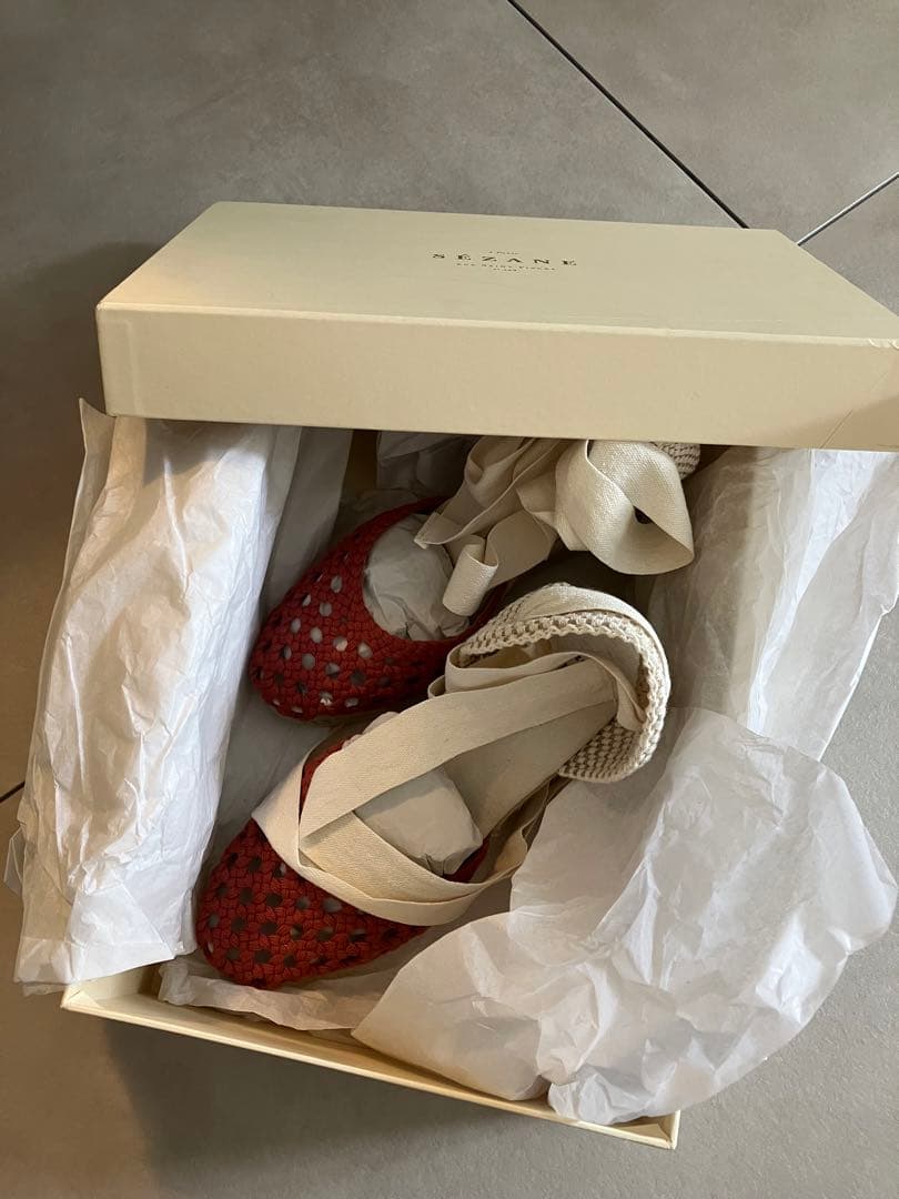 【新品未使用】Sézane セザンヌ　Melodie エスパドリーユ　サンダル