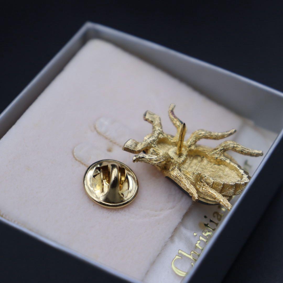 ディオール ブローチ 虫 モチーフ ヴィンテージ アクセサリー