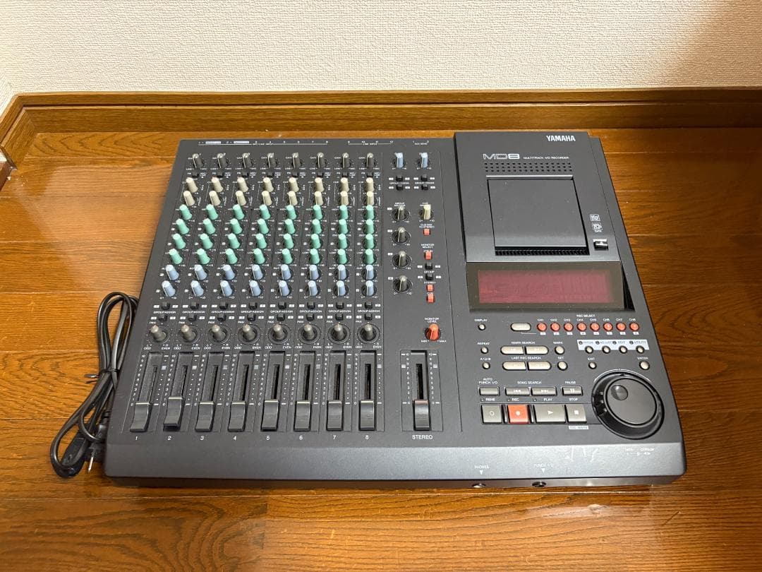 YAMAHA MD8 ８TR マルチトラックMDレコーダー 録音・再生できます。