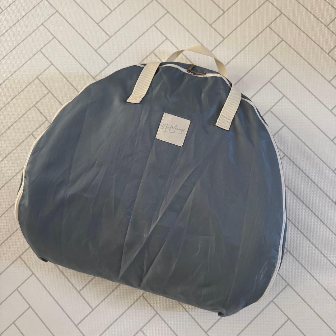 【6/21値下げ】ネオママイズム　ベビーベッドインベッド　グレー メッシュ