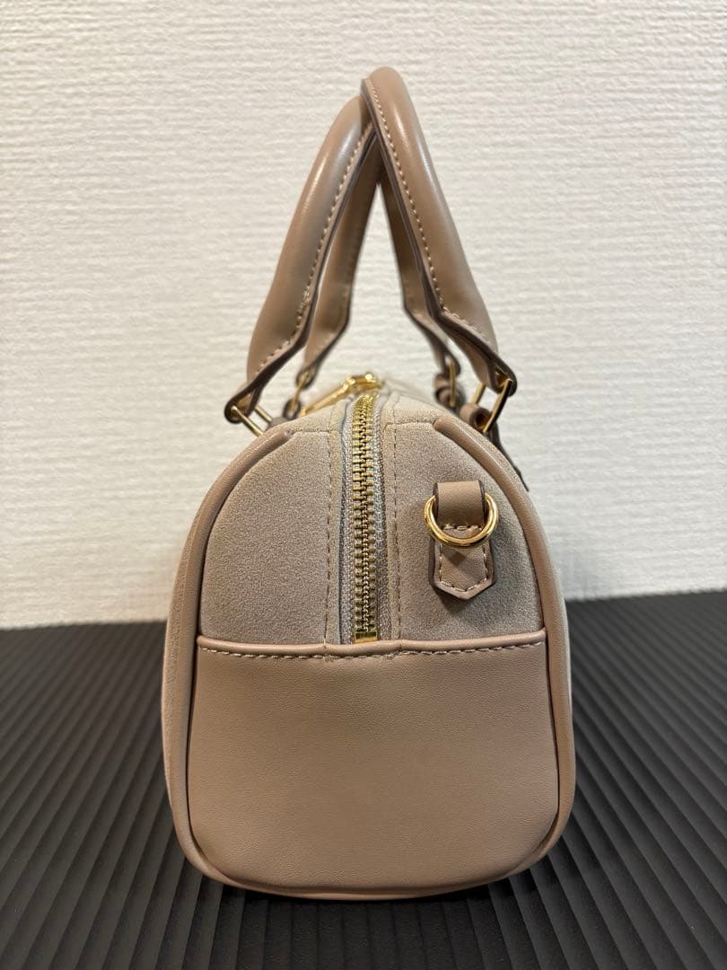 バッグ Herlipto Suede Mini Boston Bag