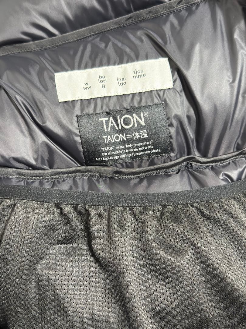 ジャケット・アウター BAL TAION DOWN PARKA BLACK