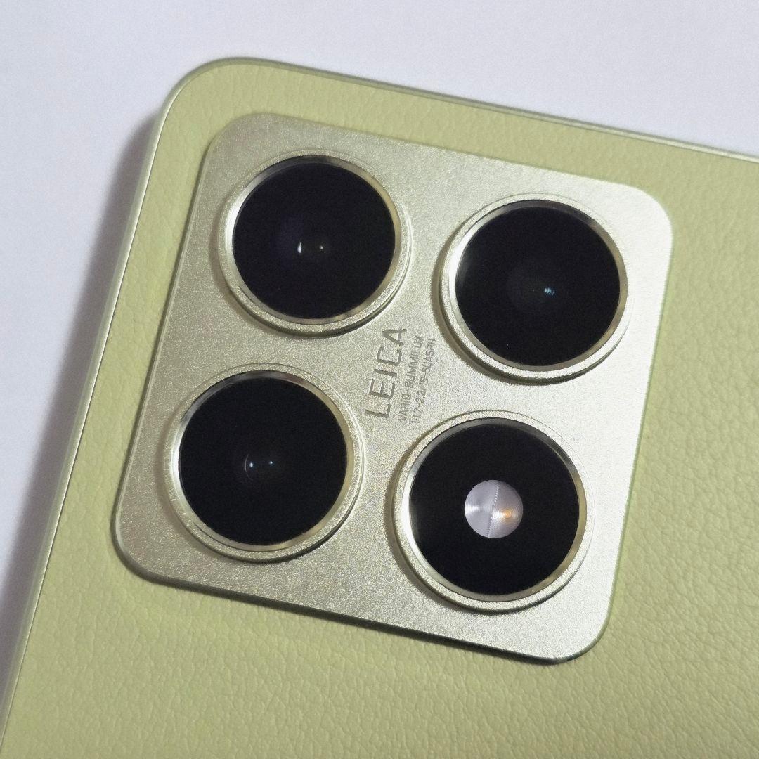 【美品】Xiaomi 14T レモングリーン 256GB au SIMフリー