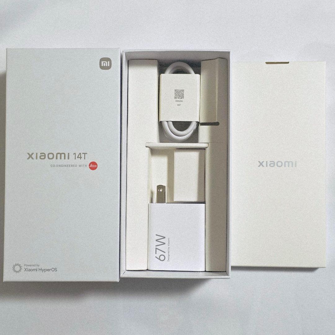 【美品】Xiaomi 14T レモングリーン 256GB au SIMフリー