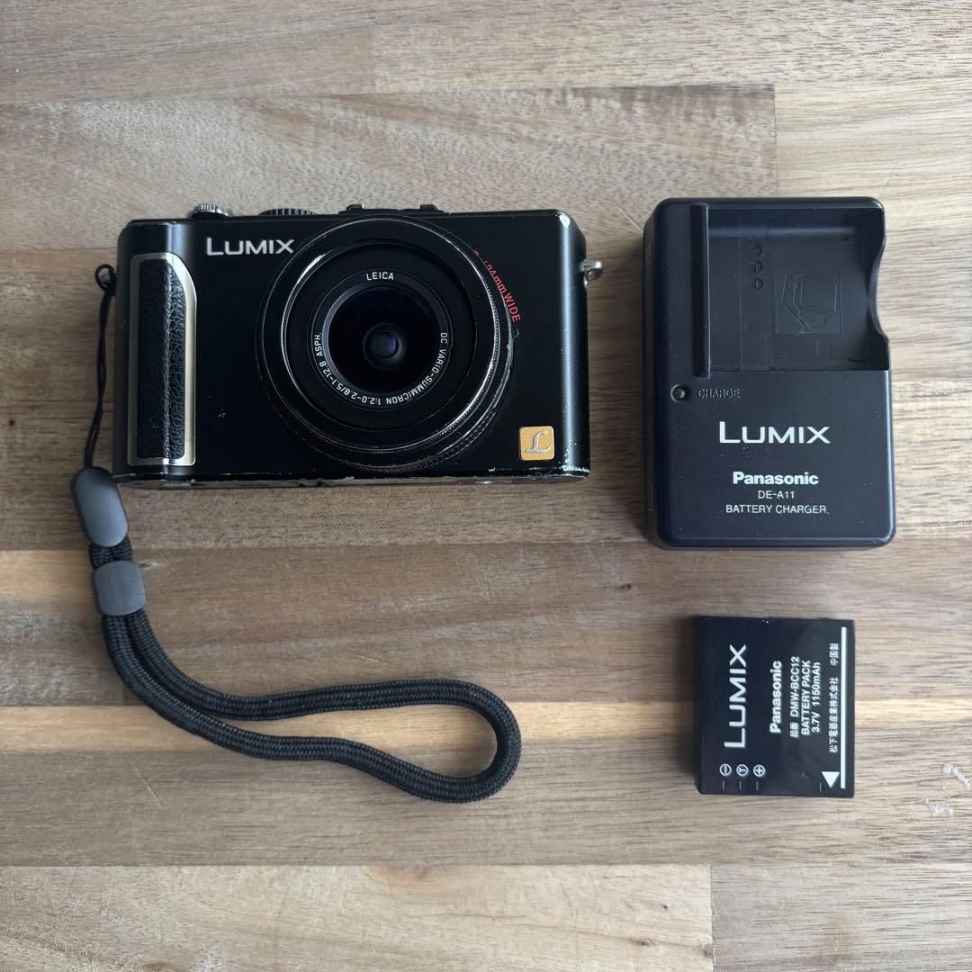 ジャンク品 LUMIX lx3 LEICA コンパクトデジタルカメラ